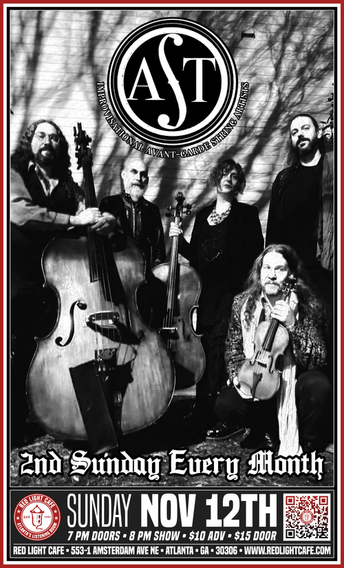 Alchemical String Theory At Red Light Cafe Atlanta Ga Nov 12 2023 Poster Print