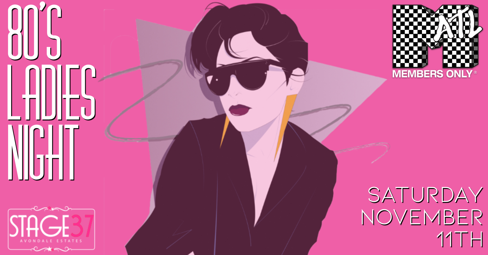 80s Ladies Night 37 Event
