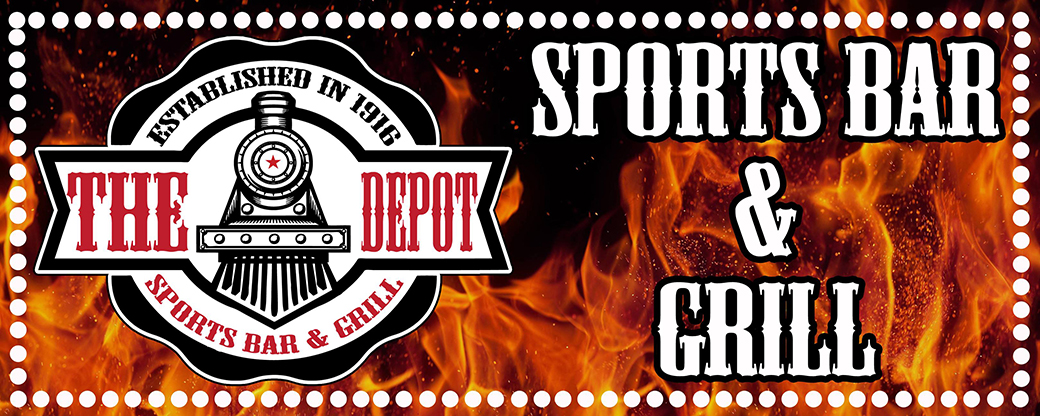 The Depot Sports Bar & Grill Banner