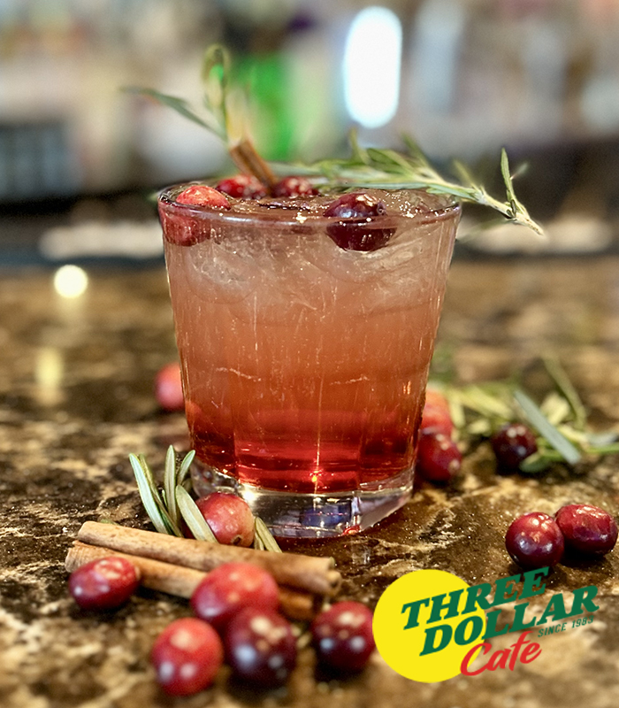 Spiced Cranberry Paloma   Three Dollar Cafe   ACKT