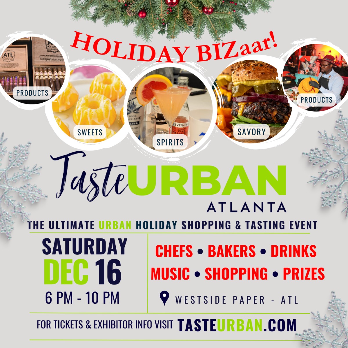 TUA Dec 2023 Vendor Flyer (Square) (1)