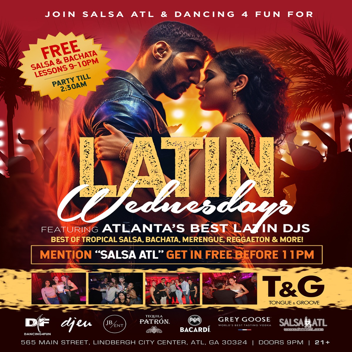 Latin Wednesdays Latin Night Atlanta at Tongue & Groove  | Creative Loafing