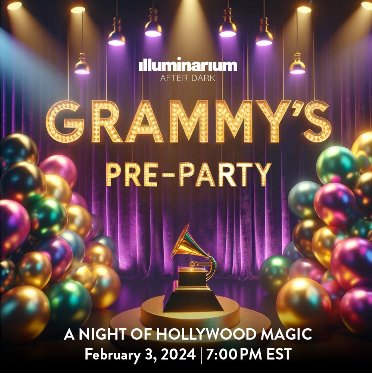 Tickets For Illuminarium After Dark  Grammy's Pre Party In Atlanta From Illuminarium Experiences