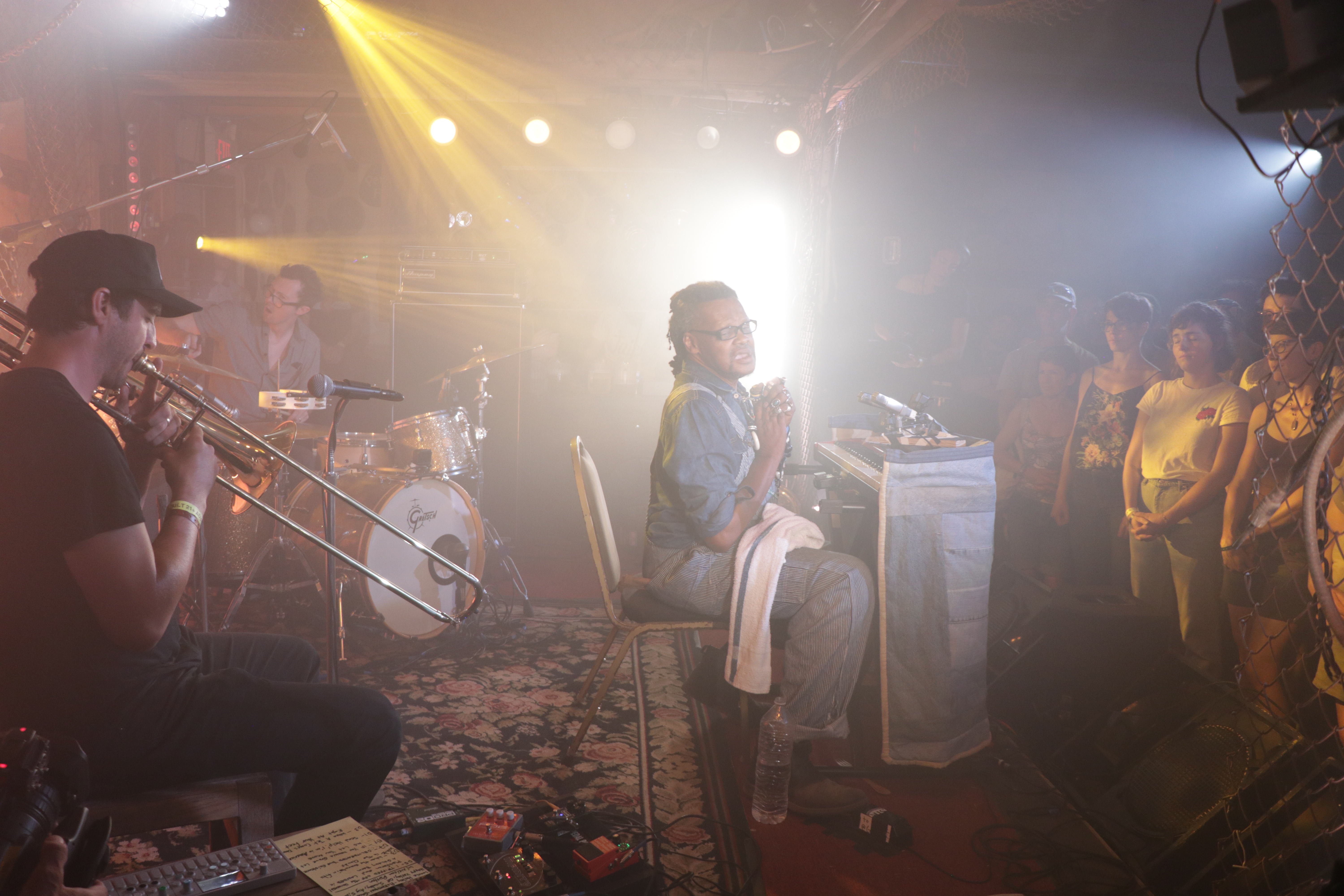 I SAW THE LIGHT: Lonnie Holley is playing shows across the country, supporting his latest album, 'MITH.' PHOTO CREDIT: Matt Arnett.