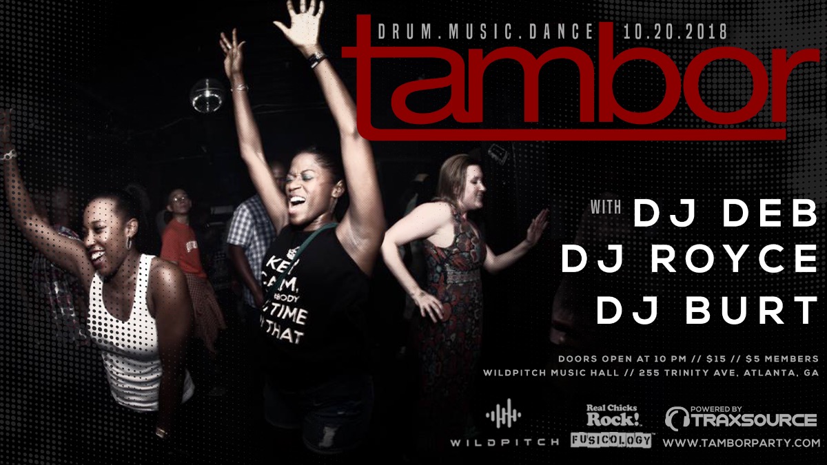 2018 102018 10 Tambor FacebookEventBanner