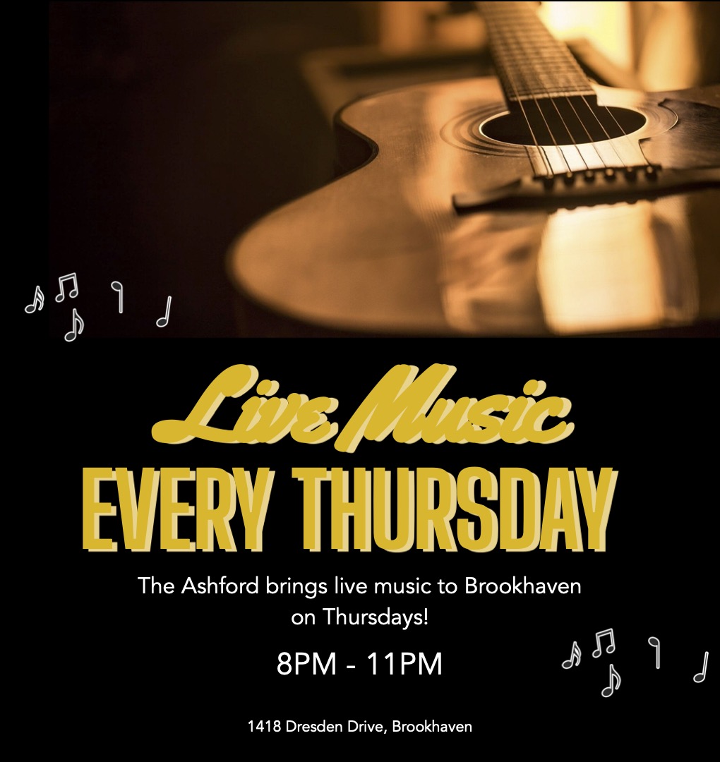 Live Music At The Ashford Printable Flyer  2