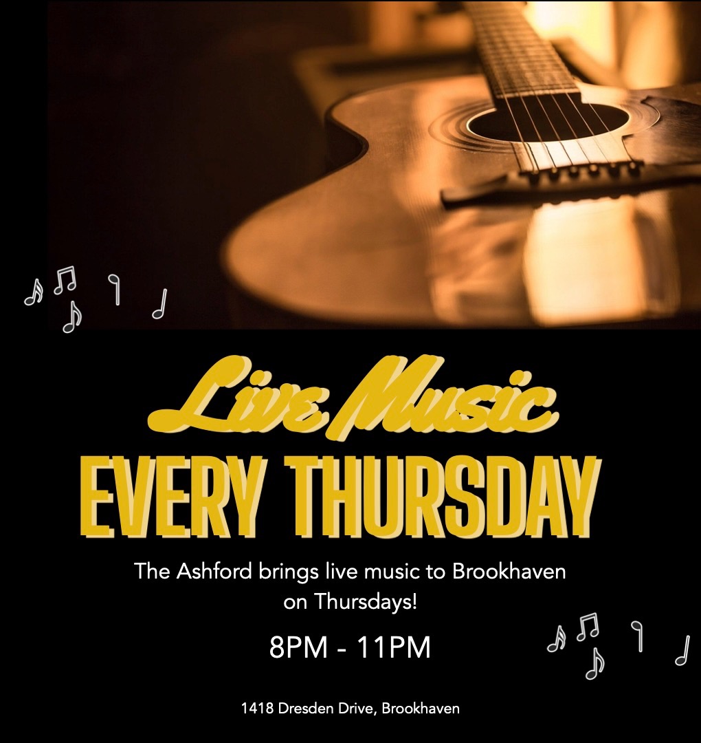 Live Music At The Ashford Printable Flyer  2