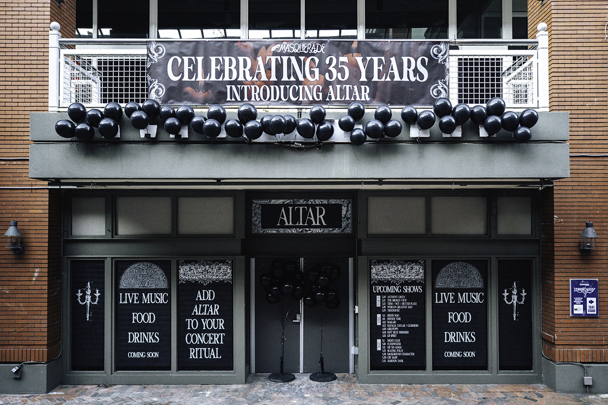 ALTAR: MASQUERADE LAUNCHES ANOTHER ENTERTAINMENT SPOT. PHOTO CREDIT: ELENA DE SOTO