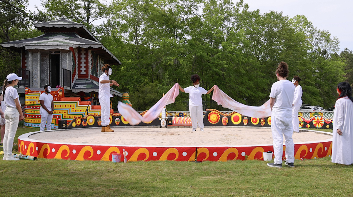 GROUND ZERO: Performances by Georgia State University and Columbus State University students are featured on ‘ZERO,’ a new album inspired by Pasaquan. PHOTO CREDIT: Travis Dodd