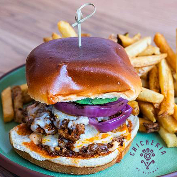 Chorizo Burger   Chicheria