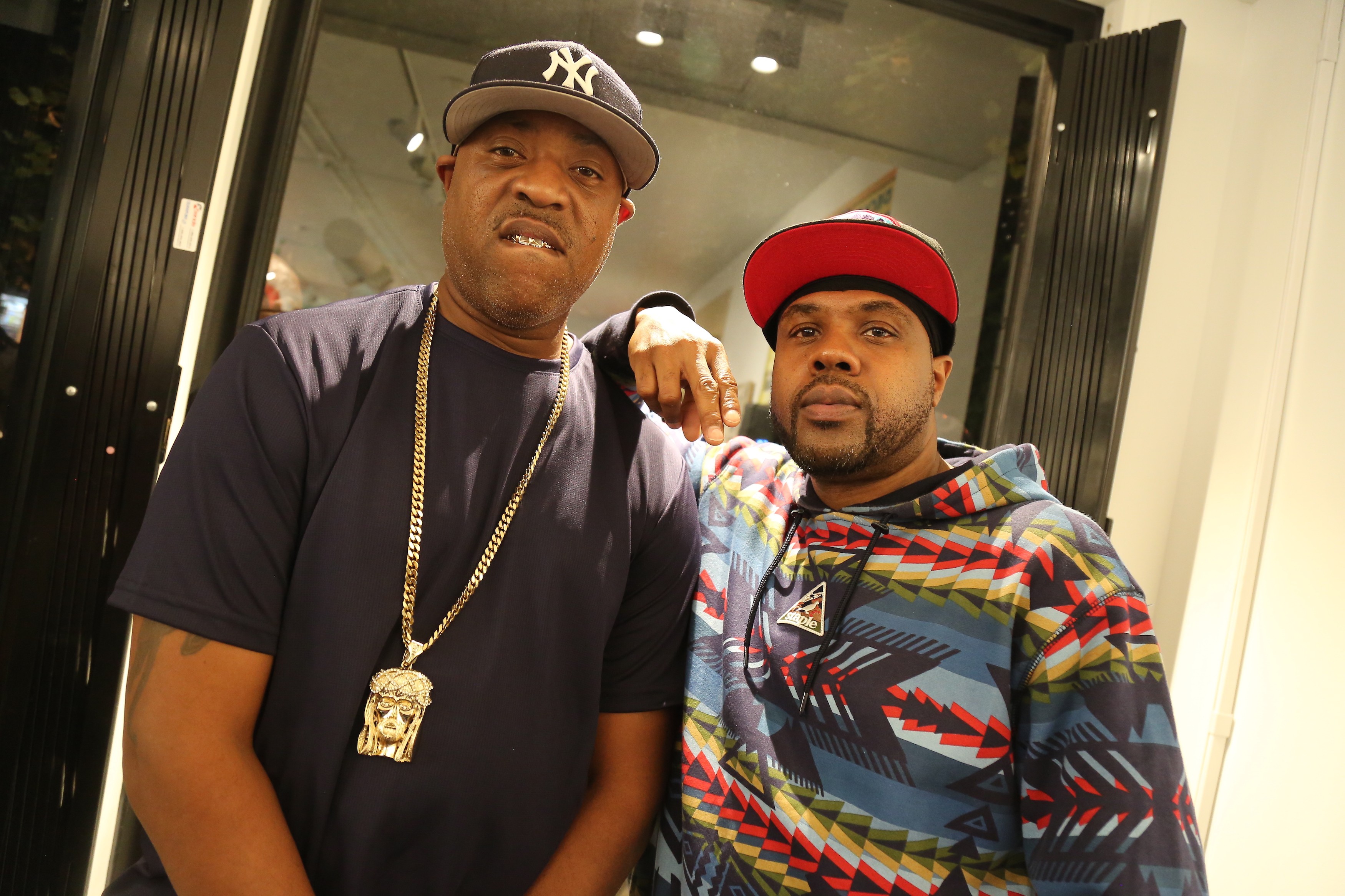 CAPPACHINO AND ALLAH MATHEMATICS: Cappadonna (left) and DJ Mathematics of the Wu-Tang Clan. Photo by Brandon English.