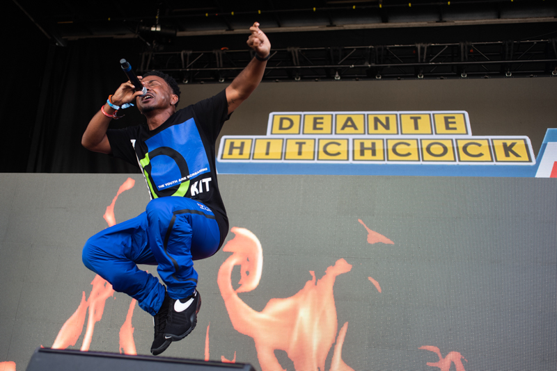 Deante Hitchcock at A3C 2018: Photo by Mike White.