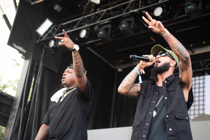 Stevie Stone & JL at A3C 2018. Photo by Mike White.