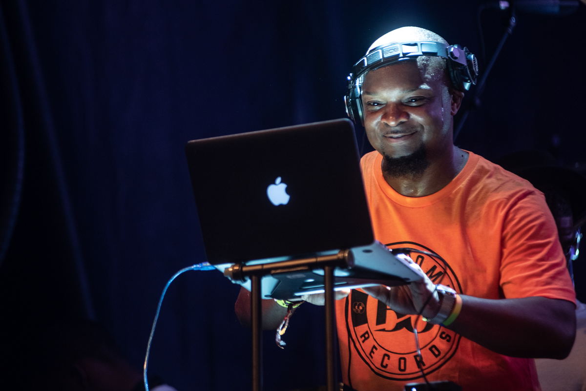 The almighty DJ Jelly at A3C 2018. Photo by Mike White.