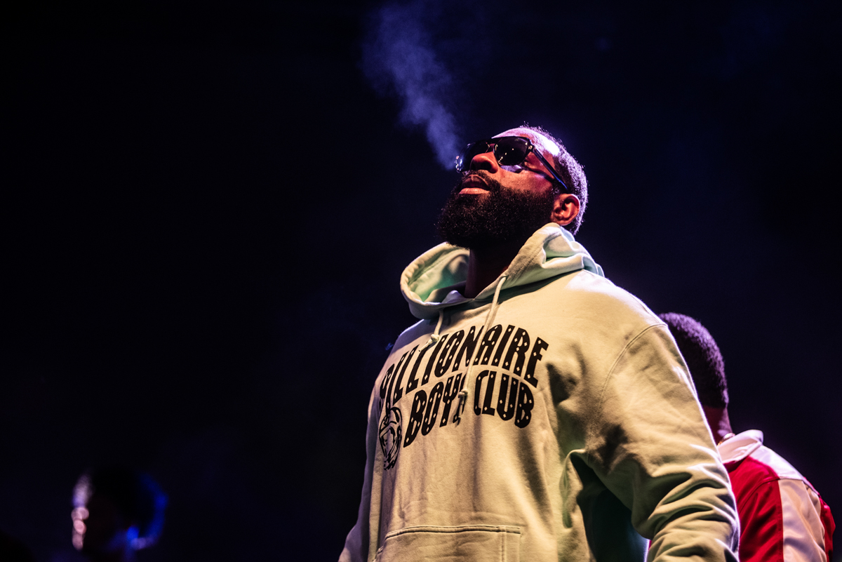 Diplomats on stage at the Georgia Freight Depot for A3C 2018. Photo by Mike White.