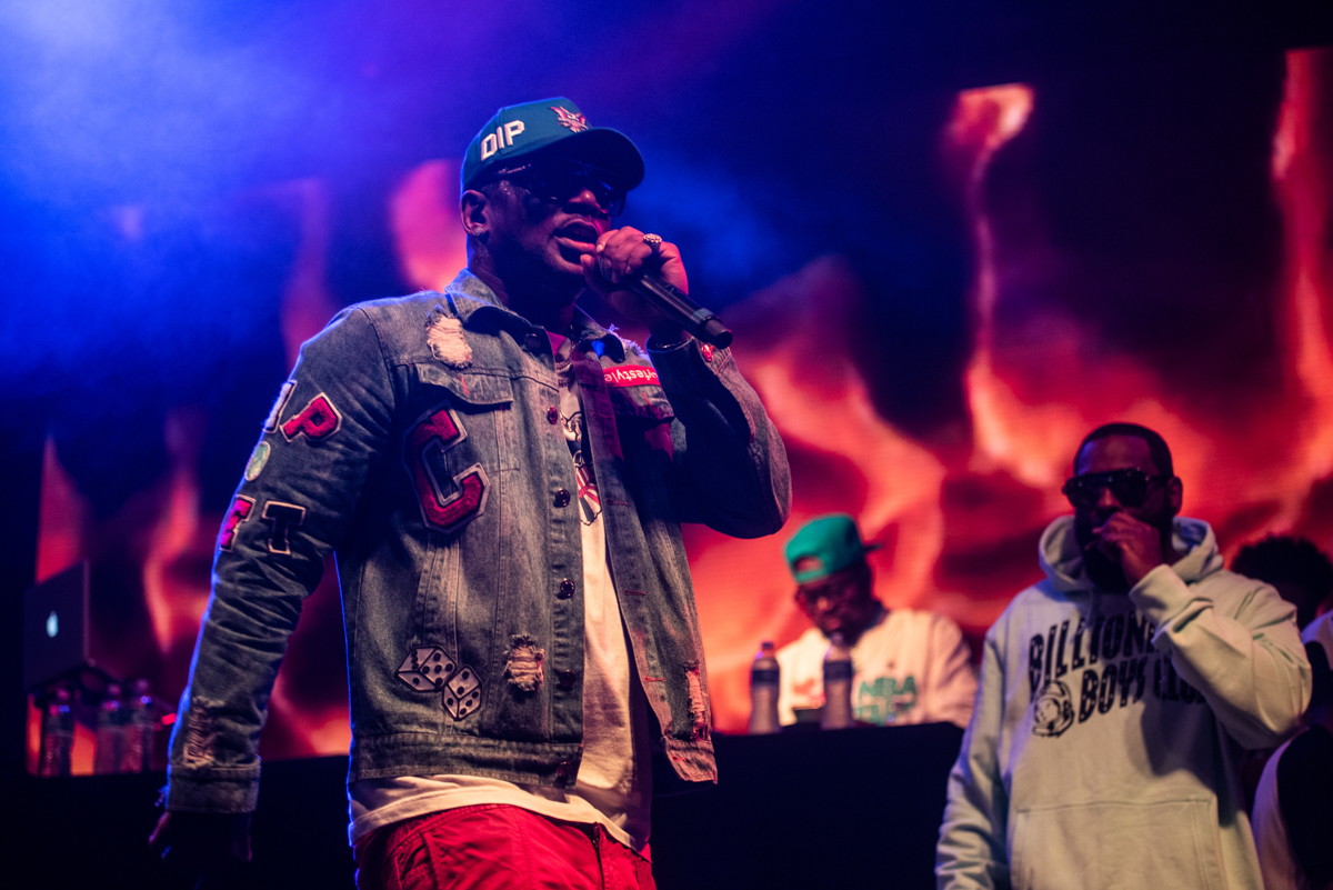 Diplomats on stage at the Georgia Freight Depot for A3C 2018. Photo by Mike White.