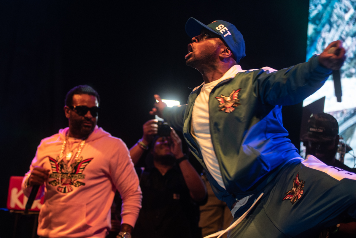Diplomats on stage at the Georgia Freight Depot for A3C 2018. Photo by Mike White.